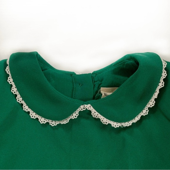 Eliza Grace Clothing | Boutique Tiered Romper Holiday Christmas Girl’s Size 5 - Picture 3 of 9